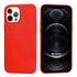 CaseUp Apple iPhone 12 Pro Max Kılıf Slim Liquid Silicone Kırmızı 1